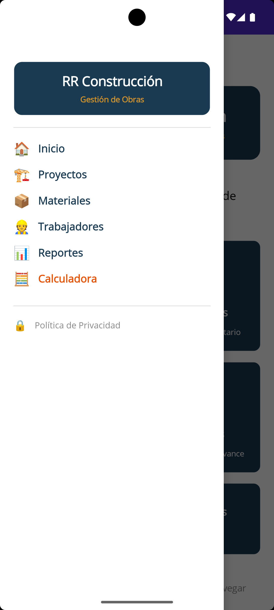 Captura 4 de RR Construcción